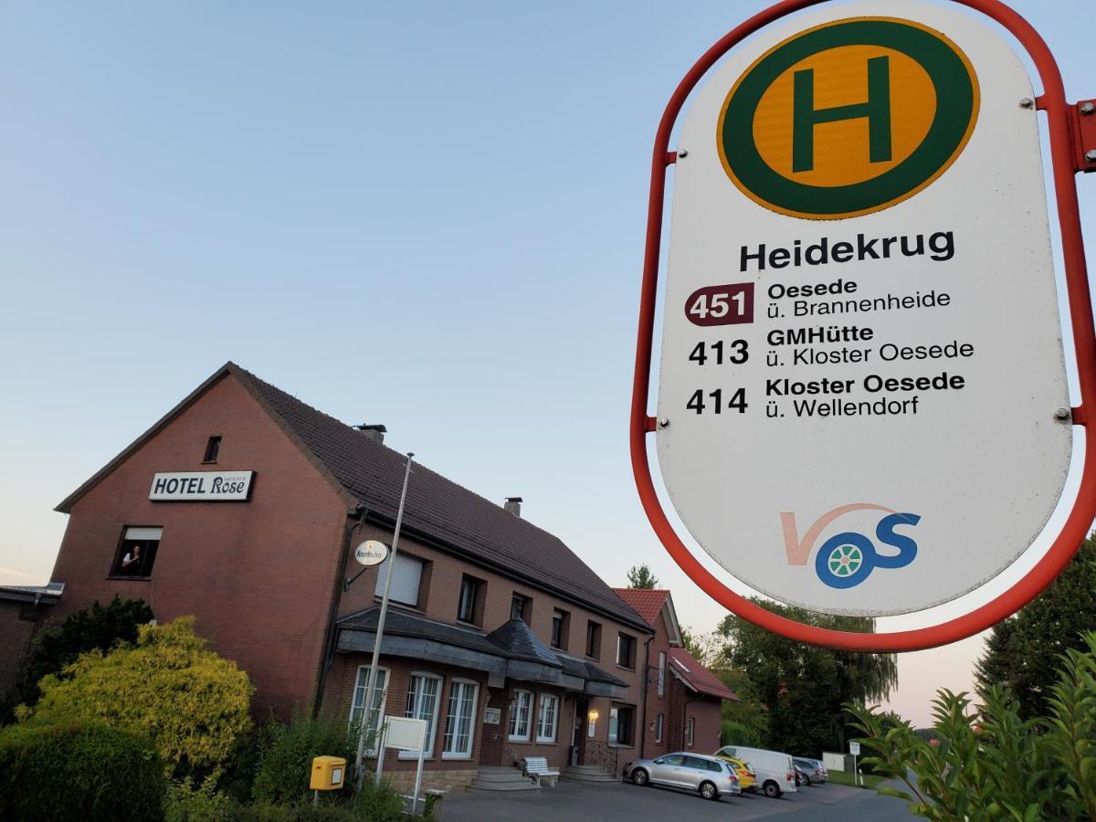Hotel Rose Georgsmarienhütte Exteriör bild